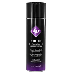 ID Silk Natural Feel Water Based Lubricant 2.2floz 65mls