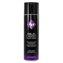 ID Silk Natural Feel Water Based Lubricant 8.5floz 250mls