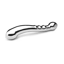 Njoy Large Stainless Steel Dildo for Anal Dildos, Beginners Butt Plug, and Metal Dildos