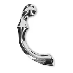 Playhouse Metal Dildos Ribbed Pleasure Steel Wand for Anal Dildos and Male Prostate Toys