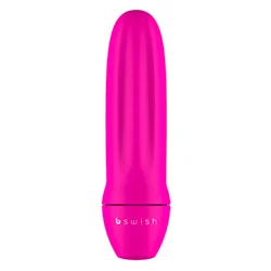 Bswish Bmine Pocket Massager Bullet Mini Vibrators, Waterproof Plastic Pink Mini Vibrators Bondage Toys for Beginners