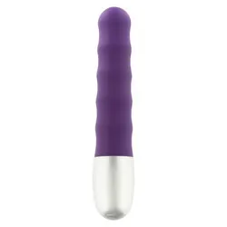 Discretion Ribbed Mini Vibrator