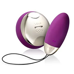 Lelo Lyla 2 Deep Rose Love Eggs, Vibrating Bullet Love Eggs Sex Toys for Beginners