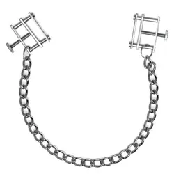 Adjustable Nipple Clamps, Silver Stainess Steel Nipple Clamps