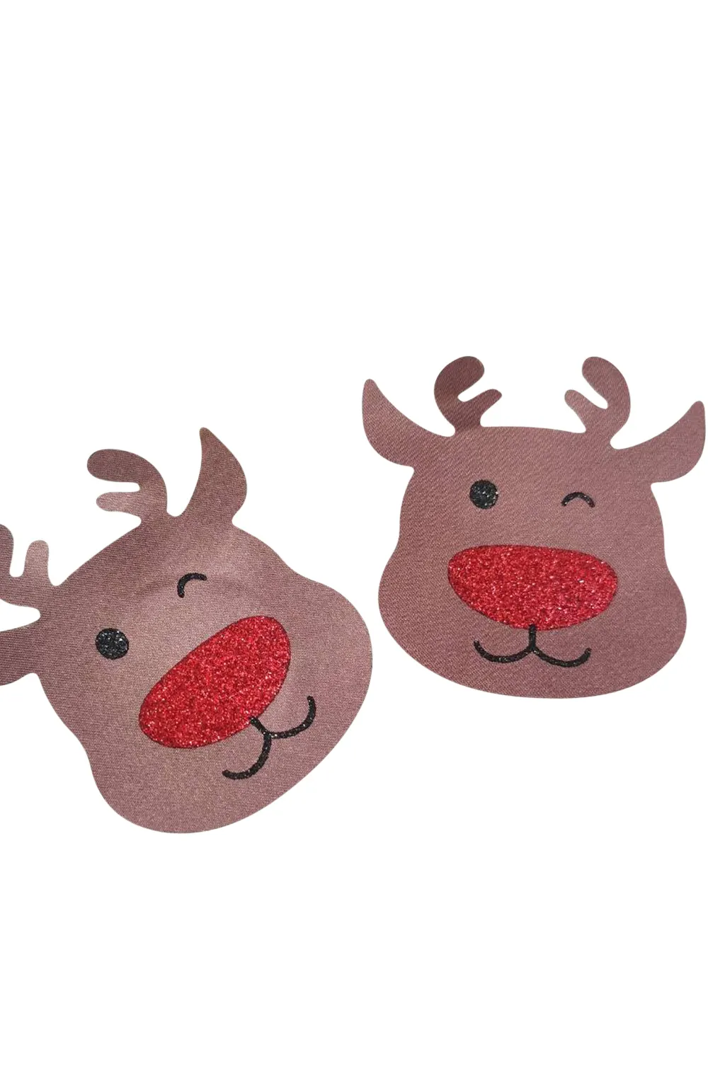 YesX YX960 Brown Red Reindeer Nipple Covers