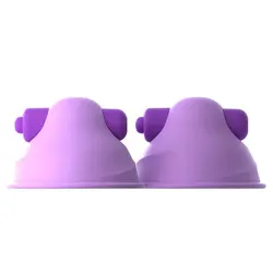 Fantasy For Her Vibrating Nipple SuckHers, Nipple Suckers with Vibrating Feature