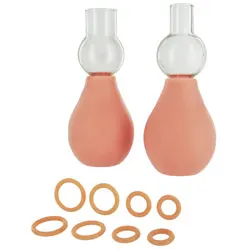 Size Matters Perfect Fit Nipple Enlarger Pumps, Nipple Suckers for Ideal Size Enhancement