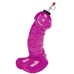 Dicky Chug Big Gulp Purple 16 Ounce Novelties Sports Bottle, Plastic Sex Essentials Novelties