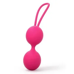 Dorcel Soft Touch Geisha  Dual Orgasm Balls, Silicone Pink Orgasm Balls