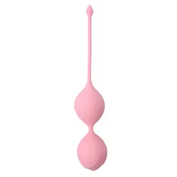 See You In Bloom Duo Love Orgasm Balls, Silicone Pink Orgasm Balls