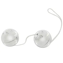 Silver Orgasm Balls, Plastic Kegel Exercise And Orgasm Balls