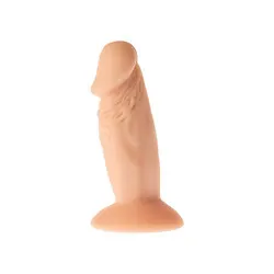 Mister Dixx Tiny Tom 4.3 Inch Penis Dildo, PVC Flesh Pink Realistic Penis Dildos Sex Toys