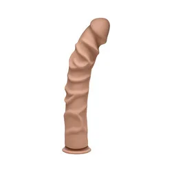 The Ragin D Dildos, 10 Inches Realistic Caramel Dildo, Flesh Brown Dildo for Intense Pleasure