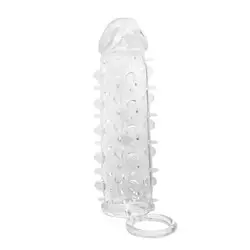 DORCEL MR ORGASM PENIS SHEATH Classic Cock EXTENSION SLEEVES, Jelly Clear PENIS EXTENSION SLEEVES