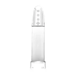 Pumped Automatic Rechargeable Luv Pump Penis Extenders & Sleeves, Clear Penis Extenders & Sleeves Pumps