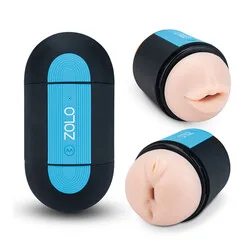 Zolo Pleasure Pill Double Ended Vibrating Masturbator