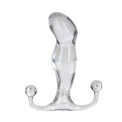 Aneros Progasm Ice Anal Prostate Butt Plug, Clear Plastic Butt Plug Massager