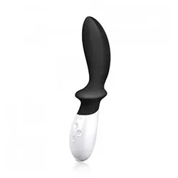 Lelo Loki Prostate Massager, Black Prostate Massagers for Gay Anal Sex Toys and Male Prostate Toys