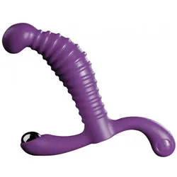 Nexus Lite Titus Prostate Massager Purple, Ribbed Butt Plug for Gay Anal Sex Toys and Male Prostate Massagers