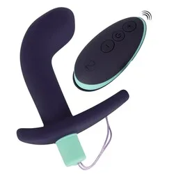 Remote Controlled Prostate Plug for Gay Anal Sex Toys, Male Prostate Massagers, and Remote Controlled Butt Plug