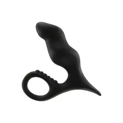 ToyJoy Anal Play Bum Buster Prostate Massager Black, Anal Dildos Vibrators, Beginners Butt Plug, Male Prostate Massagers Toys