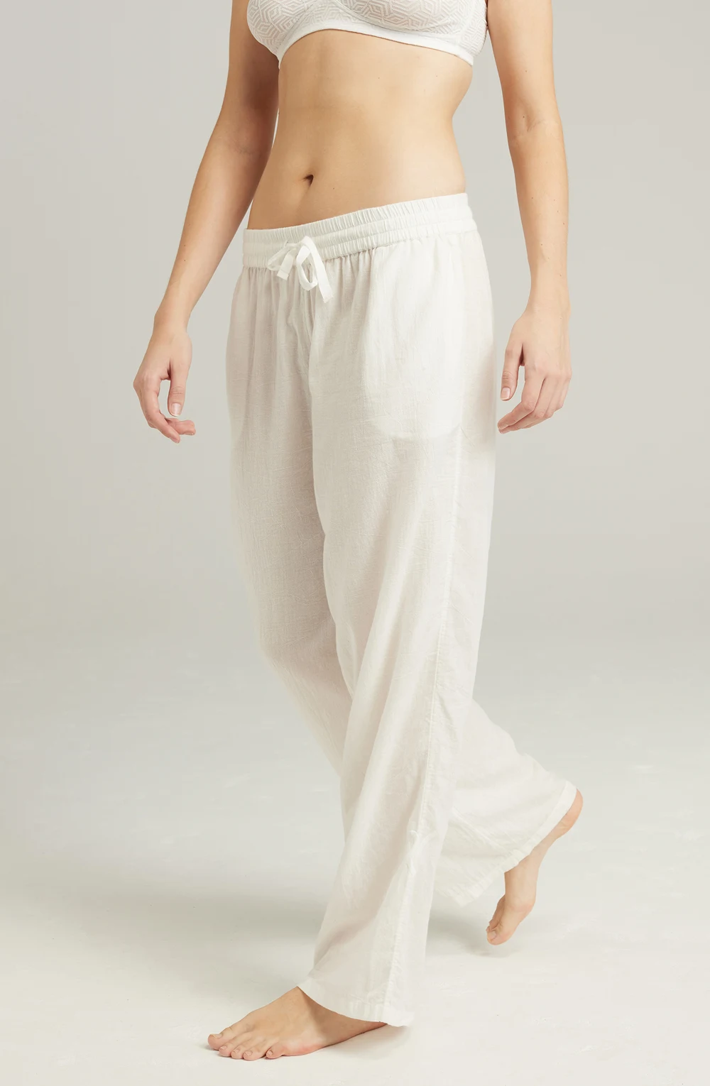 The Classic Trouser Organic Cotton White