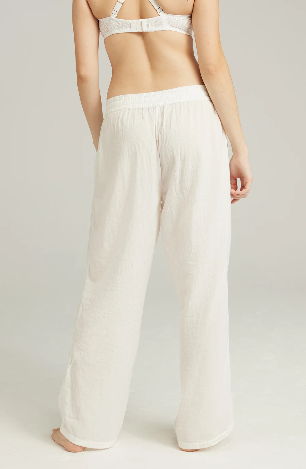 The Classic Trouser Organic Cotton White