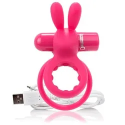 Screaming O O Hare Rechargeable Rabbit Cock Ring, Classic Vibrating Cock Rings