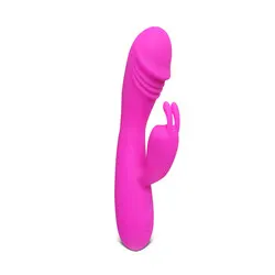 12 Speed Rabbit Classic Pink Cheap Vibrators, Silicone Couples Cheap Vibrators Bondage Toys for Beginners