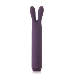 Je Joue Classic Rabbit Bullet Vibrator for Beginners, Silicone Purple Classic Vibrator