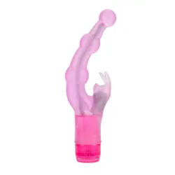 Nestlin Bunny Couples Cheap Vibrators, Waterproof Jelly Pink Rabbit Cheap Vibrators Bondage Toys for Beginners