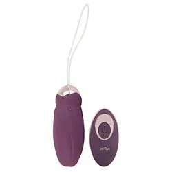 JAVIDA RECHARGEABLE ROTATING LOVE BALL Bullet Couples Mini REMOTE CONTROL LOVE EGGS Bondage Female Sex Toys, Waterproof Silicone Purple Vibrating Remote Control Love Eggs Sex Toys for Beginners