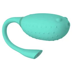 Magic Motion Fugu Green Remote Control Love Eggs, Clitorial Vibrator Love Eggs BDSM Toys foi Beginners