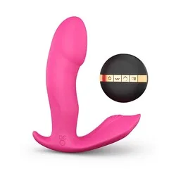 Dorcel Secret Clit Warming Voice Control G Spot Remote Control Vibrators, Clitorial Couples Pink Remote Control Vibrators Bondage Toys for Beginners