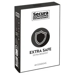 Secura Extra Safe Condoms, 48 Pack Extra Safe Condoms