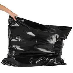 PVC Pillow Pillowcase Black, Sex Furniture with Position Enhancers for Comfort and Versatility