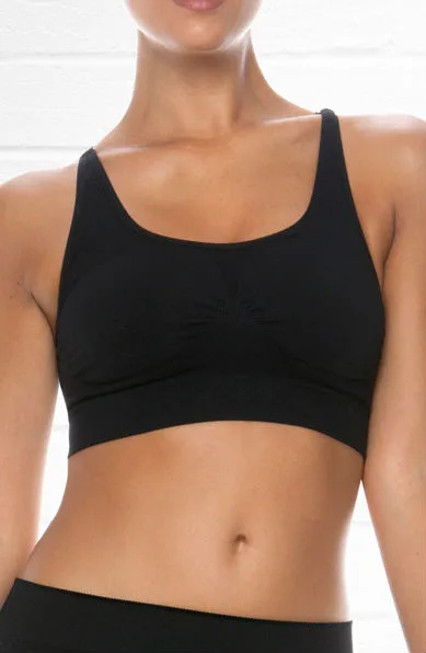 Control Body 110705 Sports Bra Nero