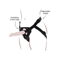 Get Real Strap On Harness, Polyester Pegging Strap Ons Dildos Harnesses