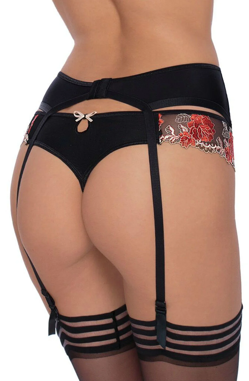 Roza Natali Black Thong