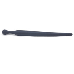 4 Inch Penis Plug Urethral Dilators & Speculums, Black Silicone Urethral Dilators & Speculums