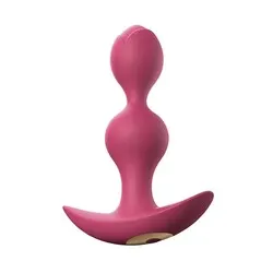 LOVE TO LOVE Anal Classic Dildos Gay TWINNY BUD VIBRATING BUTT PLUGs Sex Toy, Waterproof Purple Silicone Male Prostate Massagers Vibrating Butt Plug Sex Toy for Beginners