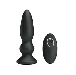 Mr Play Powerful Butt Plug, Vibrating Silicone Anal Butt Plug for Beginners