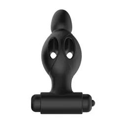 MR PLAY SILICONE ANAL Gay Vibrating Butt Plug Sex Toys, Black Male Prostate Vibrating Butt Plug Gay Sex Toys for Beginners