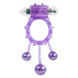 Ball Banger Vibrating Classic Cock Ring, Silicone And Rubber Vibrating Cock Rings