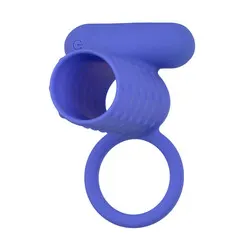 Endless Desires Enhancer Penis Extenders Vibrating Cock Rings Sleeves, Silicone Waterproof Blue Extensions Vibrating Cock Sleeves