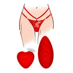 ToyJoy Divine Remote Control Panty Vibrators for Beginners, Silicone Red Vibrating Knickers Remote Control Vibrators Bondage Toys