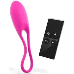 LOVE TO LOVE REMOTE CONTROL Mini VIBRATING LOVE EGGS Bondage Female Sex Toys, Silicone Pink VIBRATING LOVE EGGS Sex Toys for Beginners