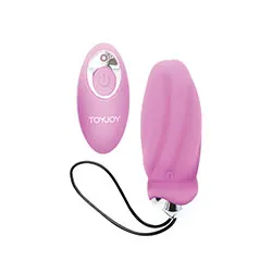 TOYJOY HAPPINESS YOU CRACK ME UP Couples Mini VIBRATING LOVE EGGS Bondage Female Sex Toys, Waterproof Silicone Pink Remote Control VIBRATING LOVE EGGS Sex Toys for Beginners