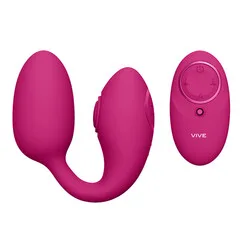 Vive Aika Pulse Wave and Vibrating Pink Love Eggs, Remote Control Anal Mini Premium Love Eggs