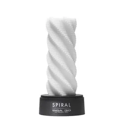 TENGA 3D SPIRAL Blow Job Fleshlight Vibrating MASTURBATOR Toys, Realistic Feel White Vibrating Masturbation Pumps